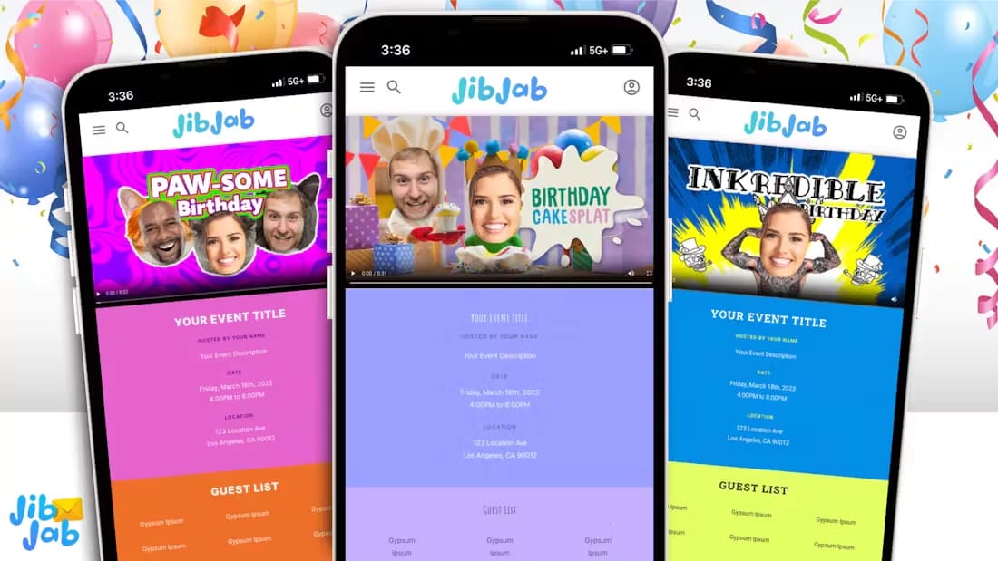 JibJab Invites